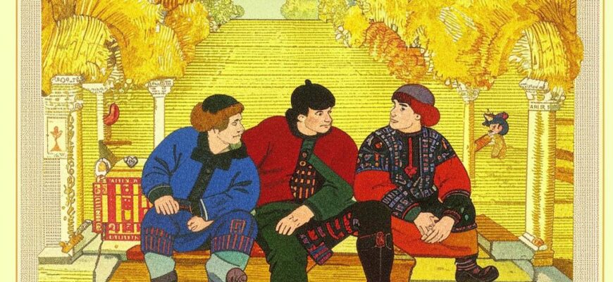 «На златом крыльце сидели...»
