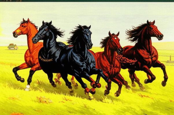 Бред («Несется четверка могучих коней…»)