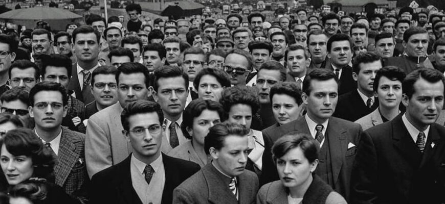 «Толпой людей, тупых и одичавших...»