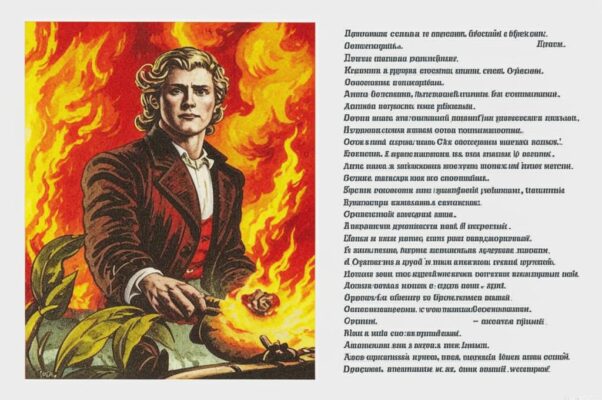 Начало поэмы («Не горящей записью мгновенной …»)