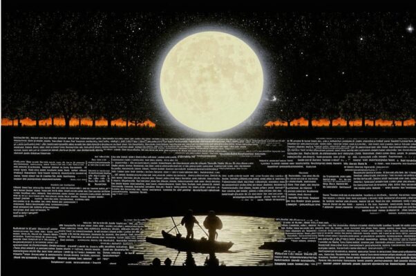 «Над сгорбленной скалой...»