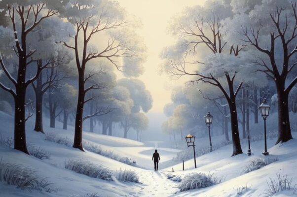 «Я вздрогнул: ночь? рассвет?.. Нет, это зимний день...»