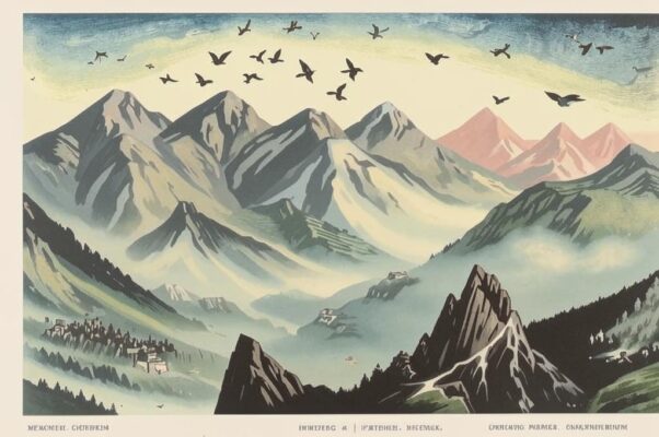 Из Гёте («Гаснут горные пики…»)