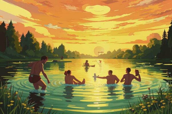 Товарищ («Товарищ мой в купанье у Смилижа…»)