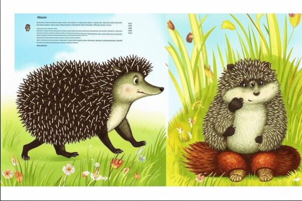 Еж («Ежа испробовать.  Бьет у хорька слюнца…»)