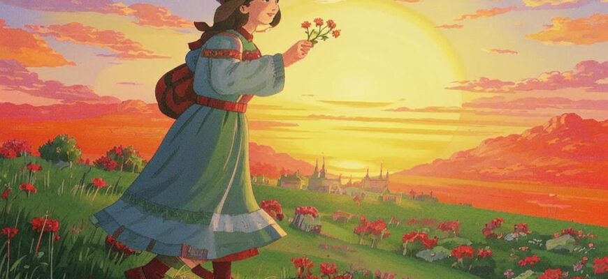 Цветок («С восходом солнечным Людмил…»)