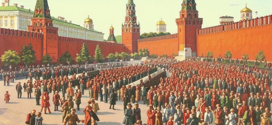 После смерти В. И. Ленина