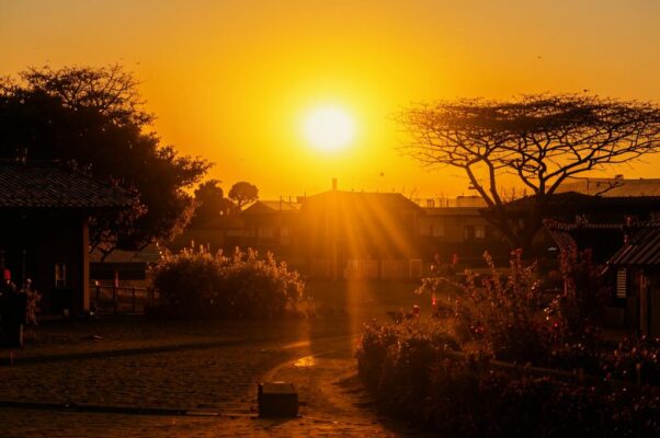 Вечер («Окно отворено…  Последний луч закат…»)