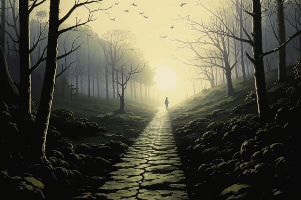 «Как полк великанов, проходят скалы...»