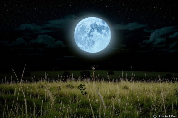 «Полный месяц встал над лугом...»