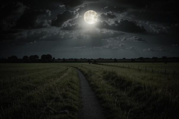 «Еду я ночью. Темно и угрюмо...»