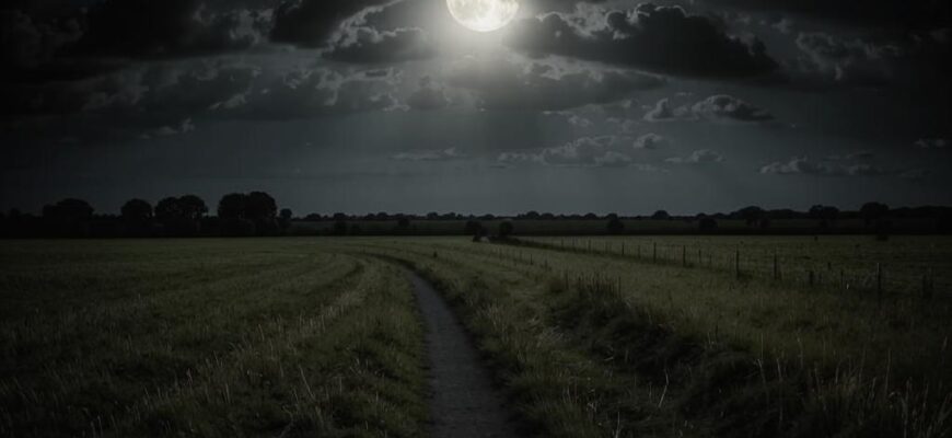 «Еду я ночью. Темно и угрюмо...»