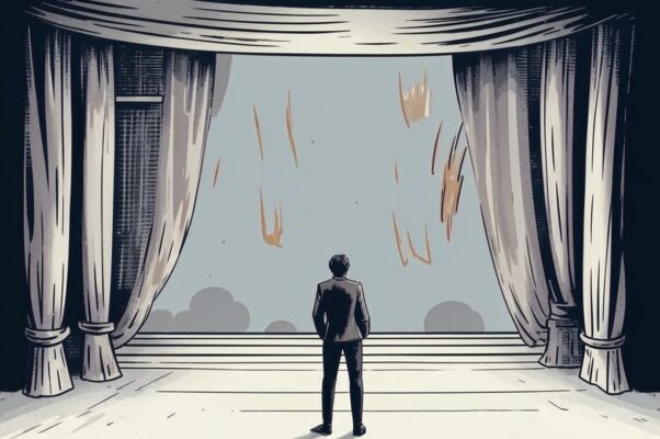 «Мне было весело вчера на сцене шумной...»