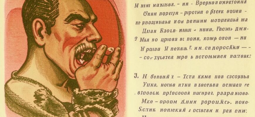 Я («Голос хриплый и грубый, …»)