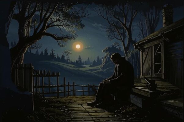 В вагоне («Спите, соседи мои…»)