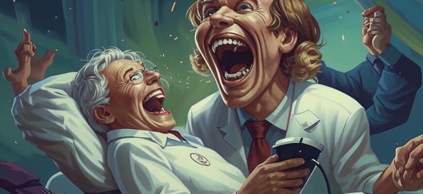 «Смех без причины... — знаем, знаем...»