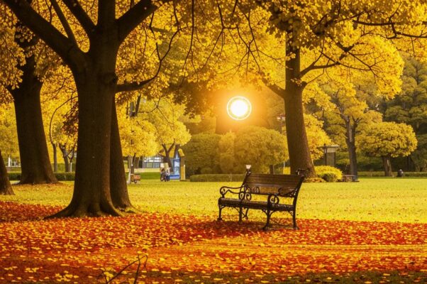 Осенние листья («Кончалось лето.  Астры отцветали…»)