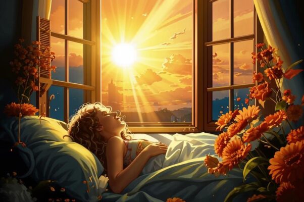 Пробуждение («Проснулся я…  В раскрытое окн…»)