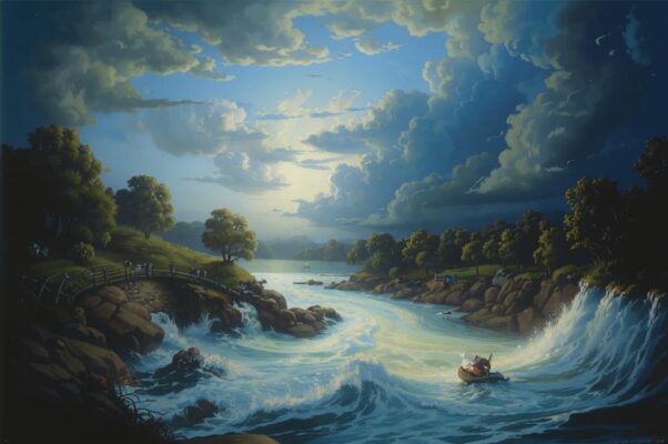 «Пробивалась певучим потоком...»