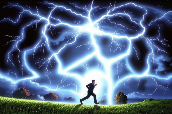 «Он в ужасе бежит пред молнией времен...»