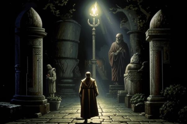 «Мы — чернецы, бредущие во мгле...»