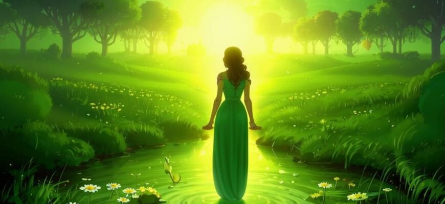 «Сверкал зеленый луг и даль пылала...»