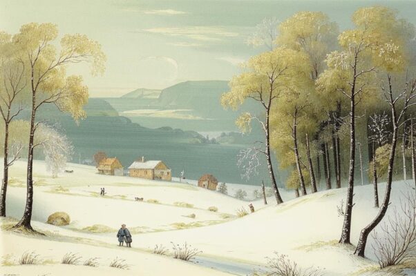 «В паденьи снега видит человек ...»