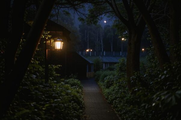 «По темному саду брожу я в тоске...»