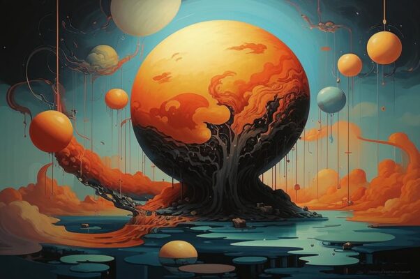 В мope