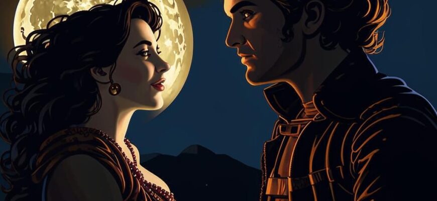 «La luna llena... Полная луна...»