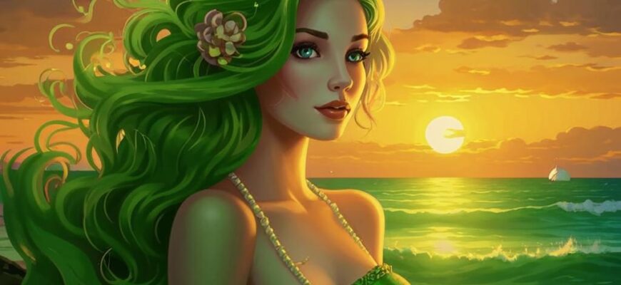 Русалка («В лазоревой воде, в жемчужных берегах…»)