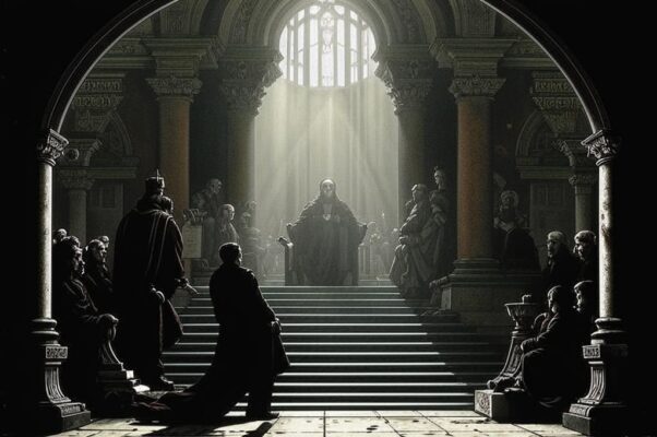 «Мы в храме с тобою — одни, смущены...»