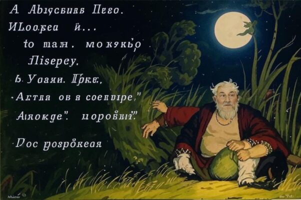 «Мы, сам-друг, над степью в полночь стали...»