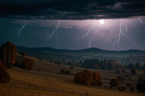 «Ночь грозой бушевала, и молний огни...»