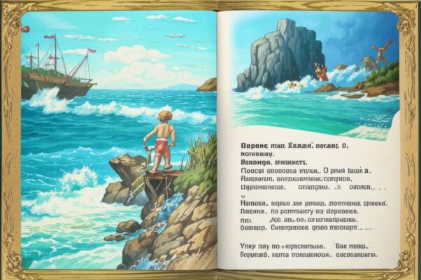 В северном море