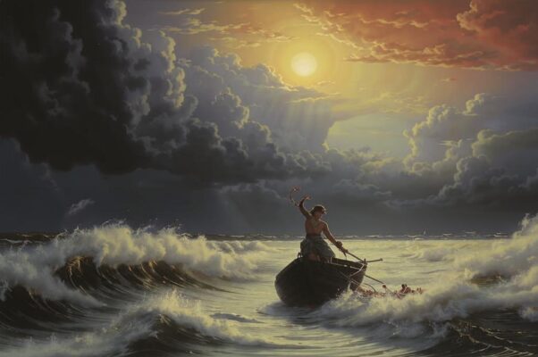 Набросок («Надо мной гроза гремела…»)