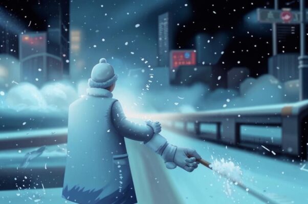 «По улицам метель метет...»