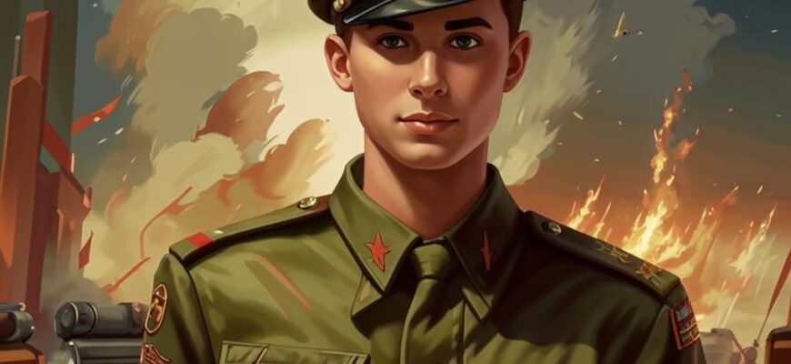 К... при отъезде в армию