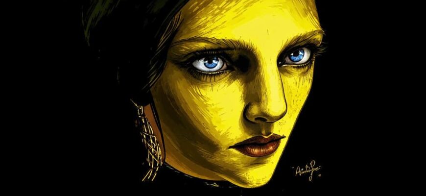 «Полюбила лицо твое желтое...»