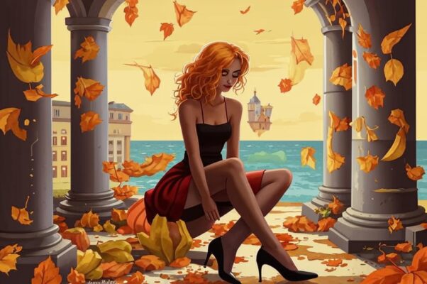 «Она надевает чулки, и наступает осень;...»