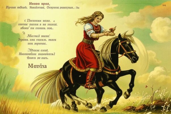 Наездница («Люблю я Матильду, когда амазонко…»)