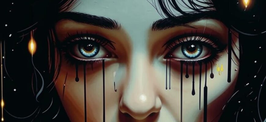 «Печаль ресниц, сияющих и черных...»