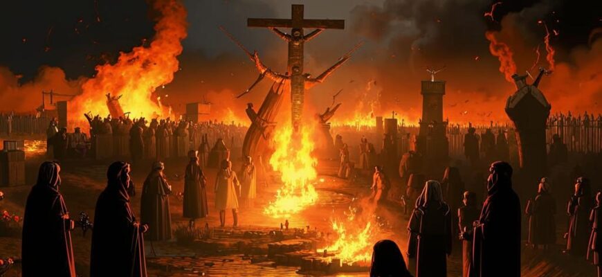 «Жгли на кострах за пап и за чертей...»