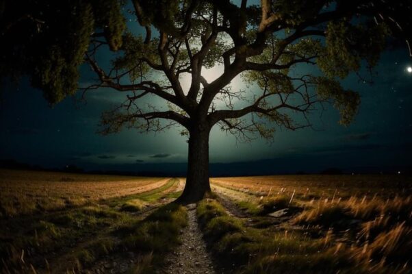 «Бегает по полю ночь...»