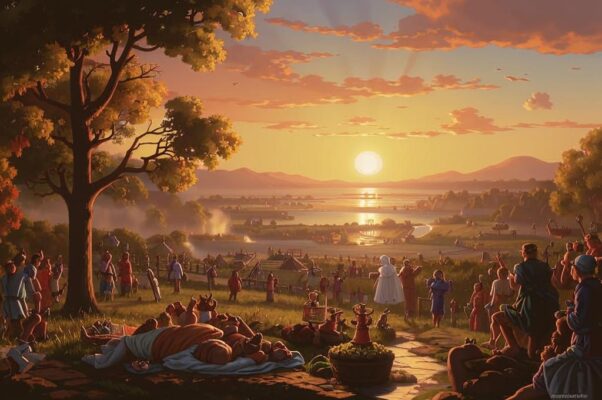 «В стремящейся стране, в определенный час...»