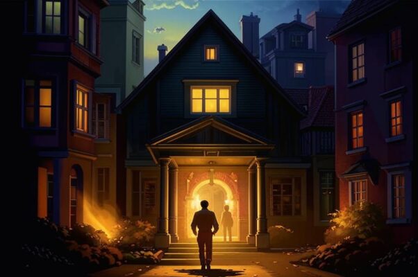 «Всю ночь дома дышали светом...»