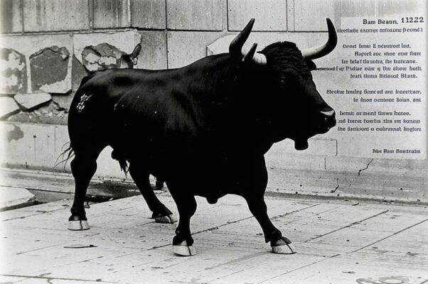 «Крутым быком пересекая стены...»
