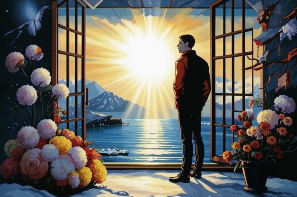 «Он думал: вот следы искусства...»