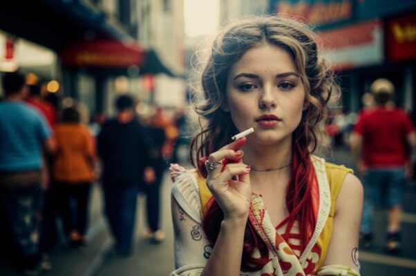 «Сидит она торгуя на дороге...»