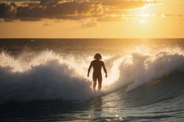 «Хотел он, превращаясь в волны...»